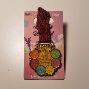 2016  runDisney Tinkerbell Pixie Dust Challenge Medal Pin - Disney Pin Trading